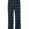 Part Two Ilisan Navy Check Trousers -Fashion Clothing PartTwoLisanNightSkyCheckCheckTrouser