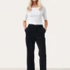 Part Two Misha Navy Trousers 1 Part Two Misha Navy Trousers -Fashion Clothing PartTwoMishaNavyTrouser