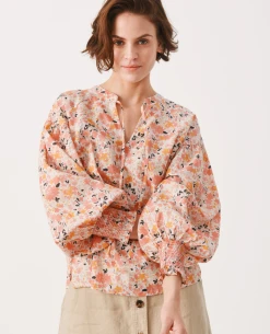 Part Two Namis Pink Floral Bouse