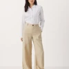 Part Two Ninnes White Pepper Trouser -Fashion Clothing PartTwoNinnesWhitePepperTrouser