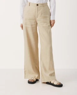 Part Two Ninnes White Pepper Trouser -Fashion Clothing PartTwoNinnesWhitePepperTrouser 3