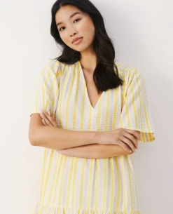 Part Two Pam Lemon Drop Dress