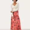 Part Two Rin Calypso Coral Skirt