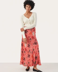 Part Two Rin Calypso Coral Skirt