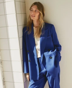 Part Two Sonjas Blue Blazer -Fashion Clothing PartTwoSonjasBluingBlazer