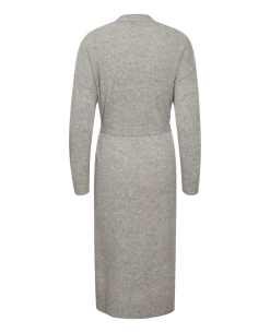 Part Two Thoma Grey Knit Robe -Fashion Clothing PartTwoThomaRobe 4