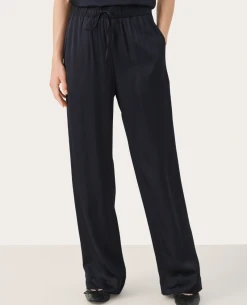 Part Two Tiara Navy Trousers -Fashion Clothing PartTwoTiaraDarkNavyTrouser 3