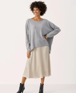 Part Two Tila Light Grey Knit 7 Part Two Tila Light Grey Knit -Fashion Clothing PartTwoTilaLightGrey 3