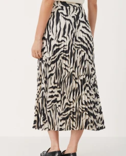 Part Two Veneda Zebra Skirt -Fashion Clothing PartTwoVenedaZebraSkirt 3