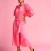 Pom Amsterdam Blush Pink Dress 2 Pom Amsterdam Blush Pink Dress -Fashion Clothing PomAmsterdamBlushPinkDress
