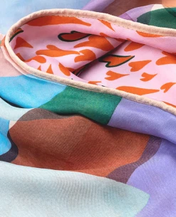 Pom Amsterdam Double Elements Shawl -Fashion Clothing PomAmsterdamDoubleElementsShawl 3