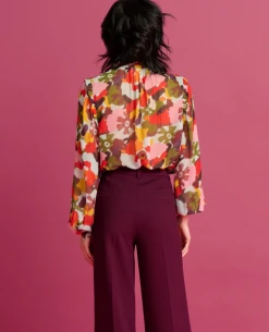 Pom Amsterdam Palette De Couleurs Shirt -Fashion Clothing PomAmsterdamPalettedeColeursBlouse 4