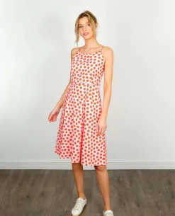 Primrose Park Sarah Jane Poppy Orange Dress