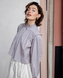 Project AJ117 Marina Blue Blouse