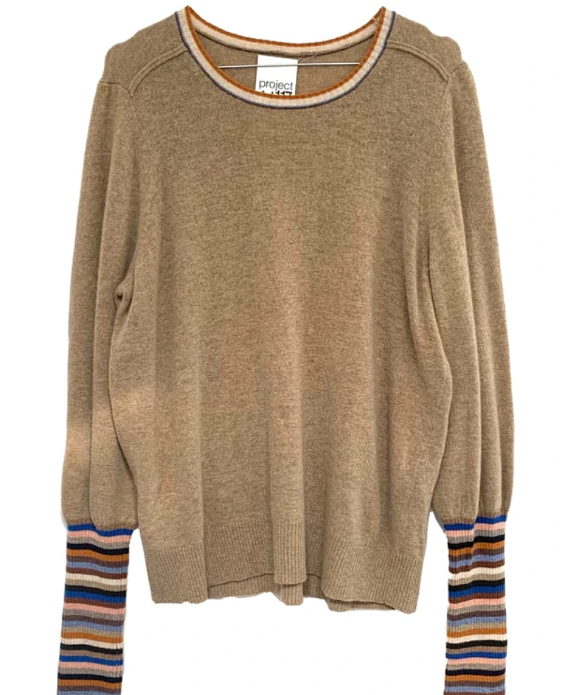 Project AJ117 Sigga Khaki Knit 4 Project AJ117 Sigga Khaki Knit - Image 2