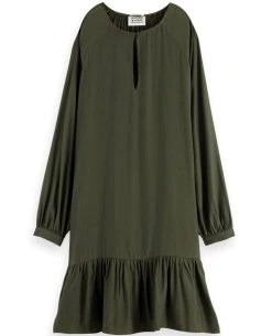 Scotch And Soda Easy Fit Smock Dress