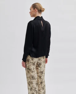 Second Female Fearless Black Blouse -Fashion Clothing SecondFemaleFearlessBlackBlouse 2