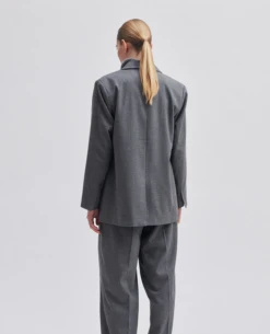 Second Female Holsye Grey Blazer -Fashion Clothing SecondFemaleHolsyeBlazer 4