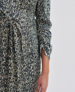 Second Female Luna Grey Maxi Dress -Fashion Clothing SecondFemaleLunaMaxiDress 4