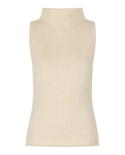 Second Female Rikke Chalk Knit -Fashion Clothing SecondFemaleRikkeKnitTop 4