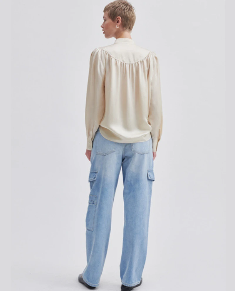 Second Female Sanja Blue Cargo Trousers 4 Second Female Sanja Blue Cargo Trousers - Image 2