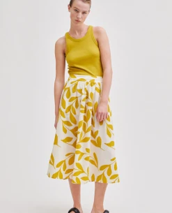 Second Female Ulive Golden Olive Skirt