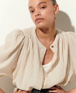 Sessun A View Sand Blouse