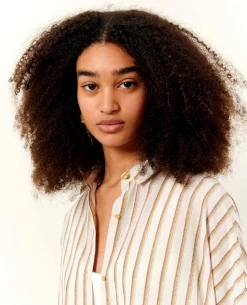 Sessun Botan Alba Sand Shirt -Fashion Clothing SessunBotanSandAlbaBlouse 4