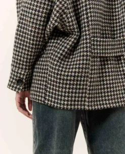 Sessun Chef Sand Black Coat -Fashion Clothing SessunChefSandback 4