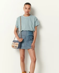 Sessun Divine Blue Canvas Bag -Fashion Clothing SessunDivineBlueCanvasBag 2