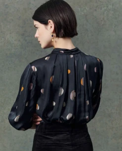 Sessun Eclipso Polka Shirt -Fashion Clothing SessunEclipsoBlouse 2