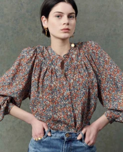 Sessun Leonce Denim Shirt 10 Sessun Leonce Denim Shirt -Fashion Clothing SessunLeonceBlouse 4