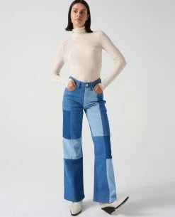 Seventy + Mochi Mabel Patched Jean