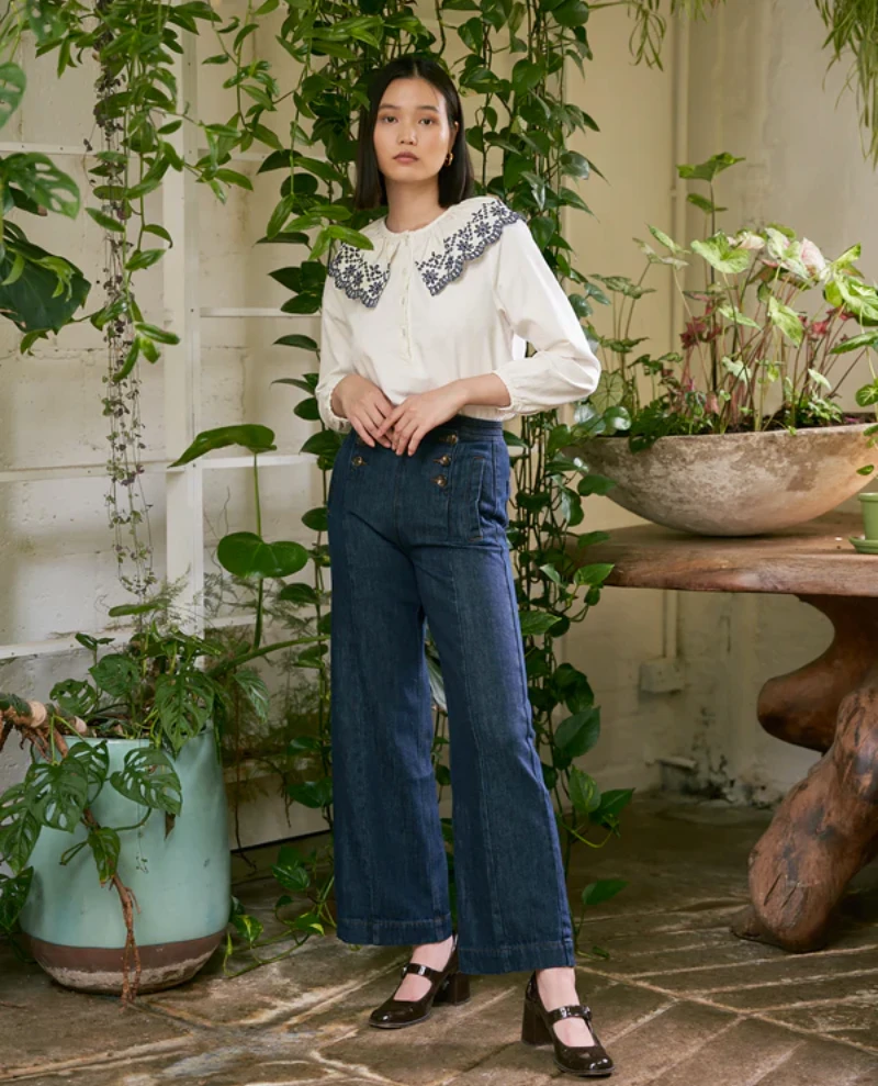 Seventy And Mochi Marie Dark Indigo Jeans 3 Seventy And Mochi Marie Dark Indigo Jeans