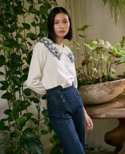 Seventy And Mochi Marie Dark Indigo Jeans 7 Seventy And Mochi Marie Dark Indigo Jeans -Fashion Clothing Seventy MochiMarieDarkIndigoJean 2