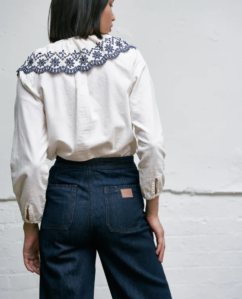 Seventy And Mochi Marie Dark Indigo Jeans 6 Seventy And Mochi Marie Dark Indigo Jeans - Image 4