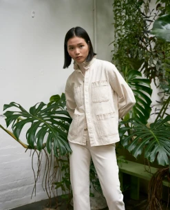 Seventy And Mochi Pablo Ecru Jacket -Fashion Clothing Seventy MochiPabloEcruJacket 3