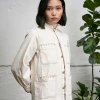 Seventy And Mochi Pablo Ecru Jacket -Fashion Clothing Seventy MochiPabloEcruJacket 5