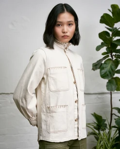 Seventy And Mochi Pablo Ecru Jacket