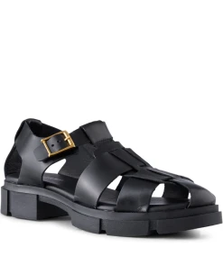 Shoe The Bear Alva Fisherman Black Leather Sandal -Fashion Clothing ShoeTheBearAlvaFishermanBlackSandal 4