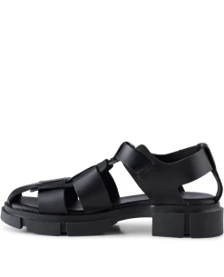 Shoe The Bear Alva Fisherman Black Leather Sandal -Fashion Clothing ShoeTheBearAlvaFishermanBlackSandal 6