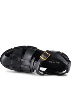 Shoe The Bear Alva Fisherman Black Leather Sandal -Fashion Clothing ShoeTheBearAlvaFishermanBlackSandal 7