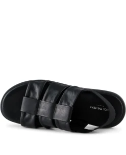 Shoe The Bear Brenna Fisherman Black Leather Slingback -Fashion Clothing ShoeTheBearBrennaBlackSandal 5