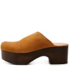 Shoe The Bear Dixie Tan Suede Clog