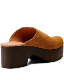 Shoe The Bear Dixie Tan Suede Clog -Fashion Clothing ShoeTheBearDixieTanClog 3
