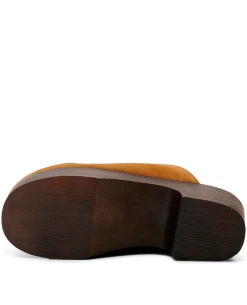 Shoe The Bear Dixie Tan Suede Clog -Fashion Clothing ShoeTheBearDixieTanClog 6