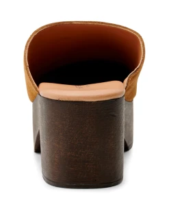 Shoe The Bear Dixie Tan Suede Clog -Fashion Clothing ShoeTheBearDixieTanClog 7