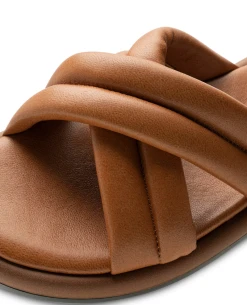 Shoe The Bear Lotta Cross Tan Leather Mule -Fashion Clothing ShoeTheBearLottaTanCrossMule 8