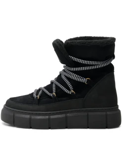 Shoe The Bear Tove Snow Black Suede Boots -Fashion Clothing ShoeTheBearToveBlackBoot