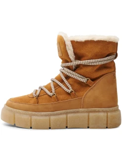 Shoe The Bear Tove Snow Tan Leather Boots -Fashion Clothing ShoeTheBearToveTanBoot